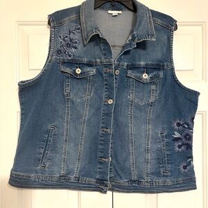 Westport Blue Denim Vest